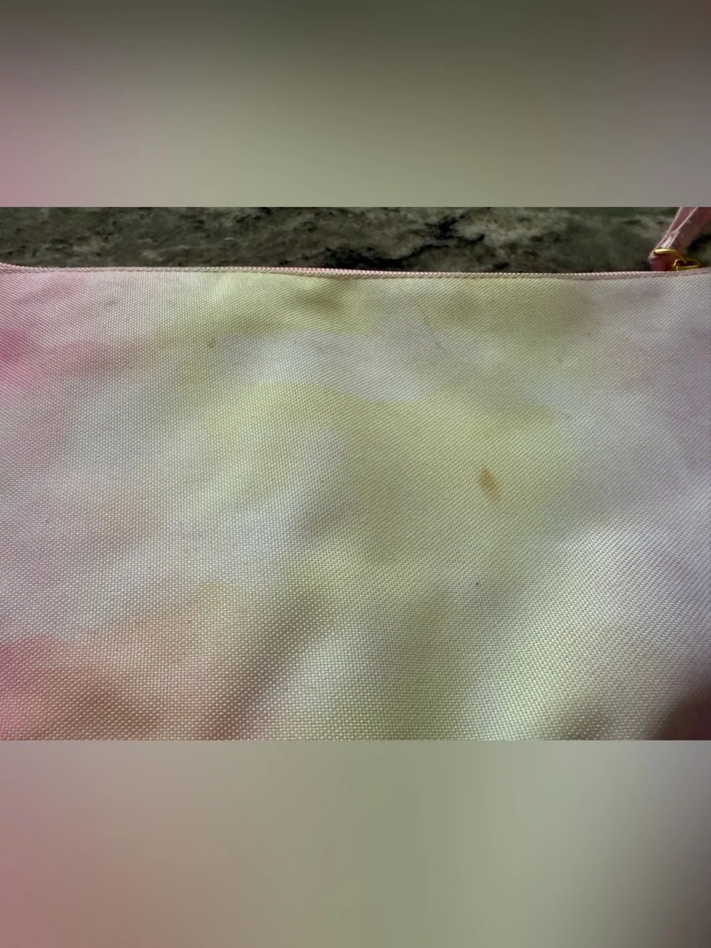 Poolside Pink Tie-Dye Cosmetic Wristlet